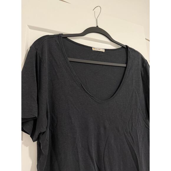 $58 Marine Layer Hemp Cotton Tee - Black - Medium - Picture 4 of 7